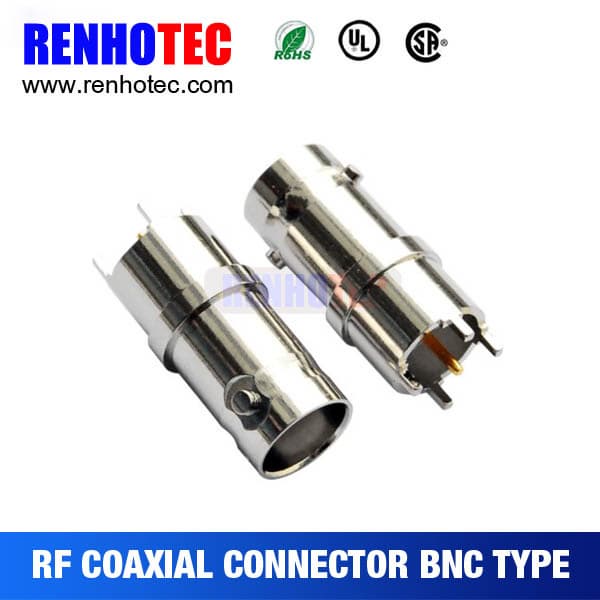 28_6mm bnc jack receptacle connector for pcb mount